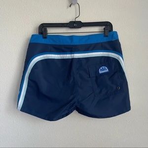 Sundek 3" Inseam Blue Swim Trunks Board Shorts - Size: 33